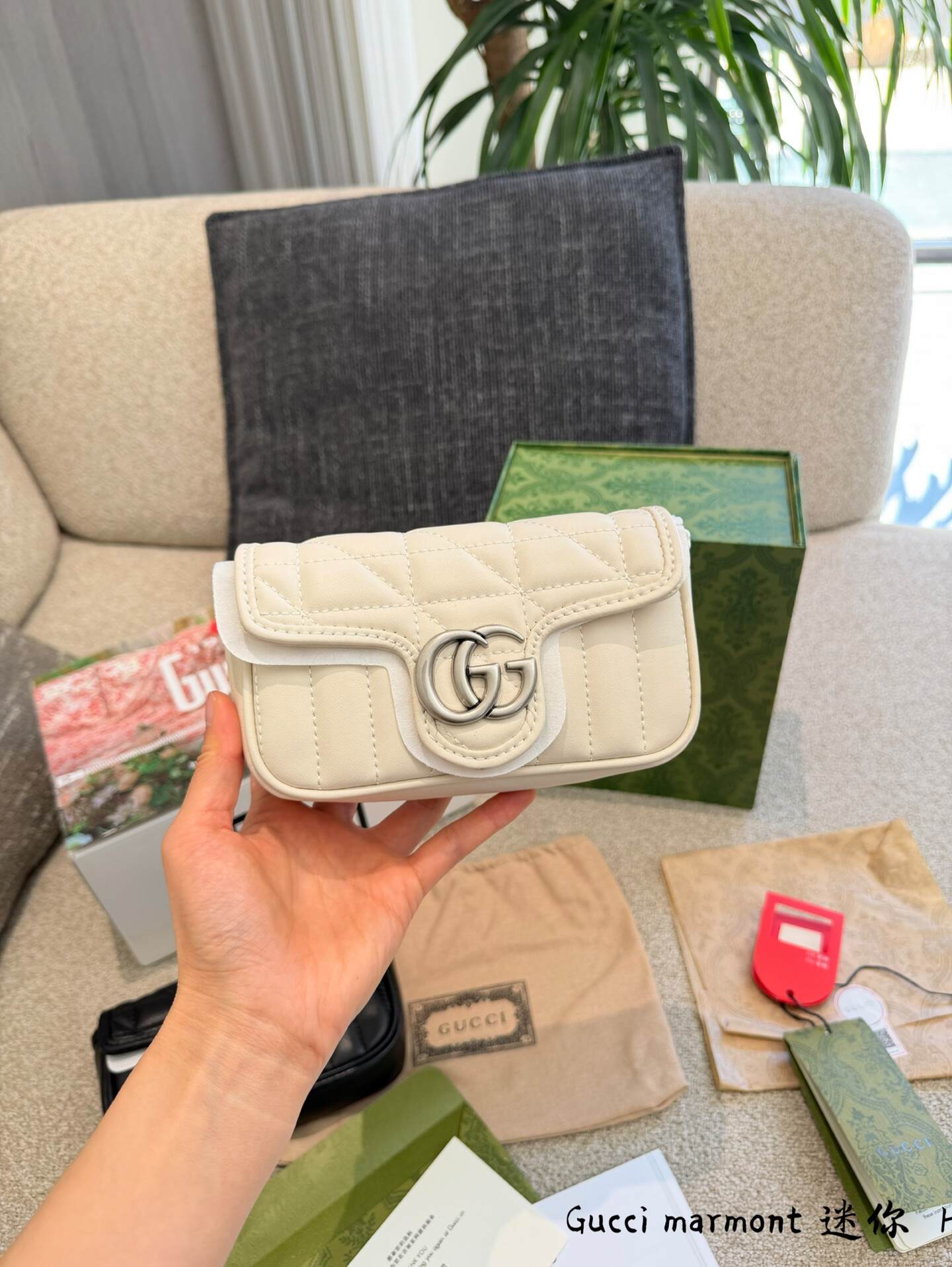 Gucci GG Marmont Mini bag​🖤Gucci GG Marmont