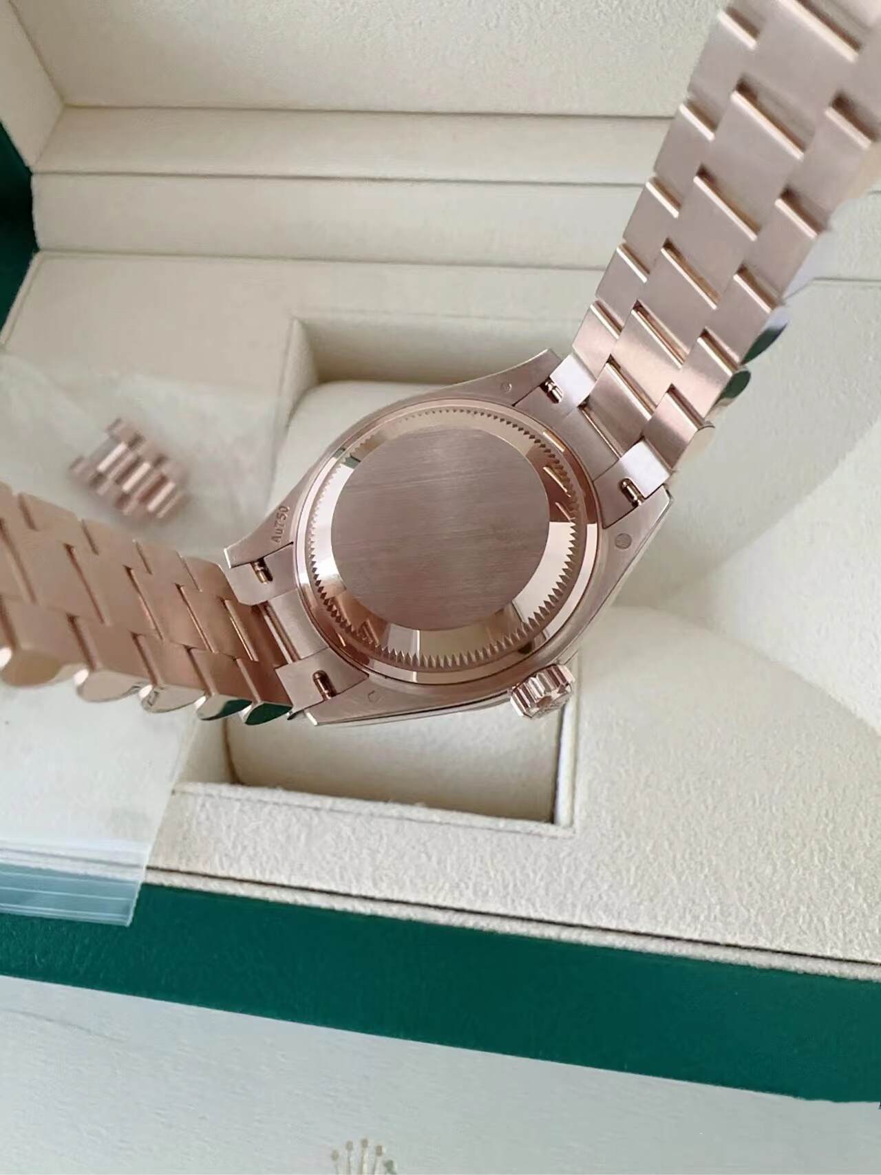 NEW 2023 Datejust 28mm M279135RBR-0014 Two-Tone Rose gold Diamond Green Dial (Limited Edition)