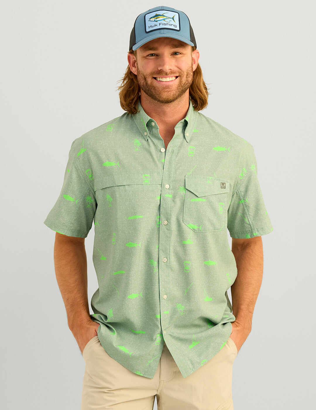 KC Tide Point Short Sleeve Button-Down