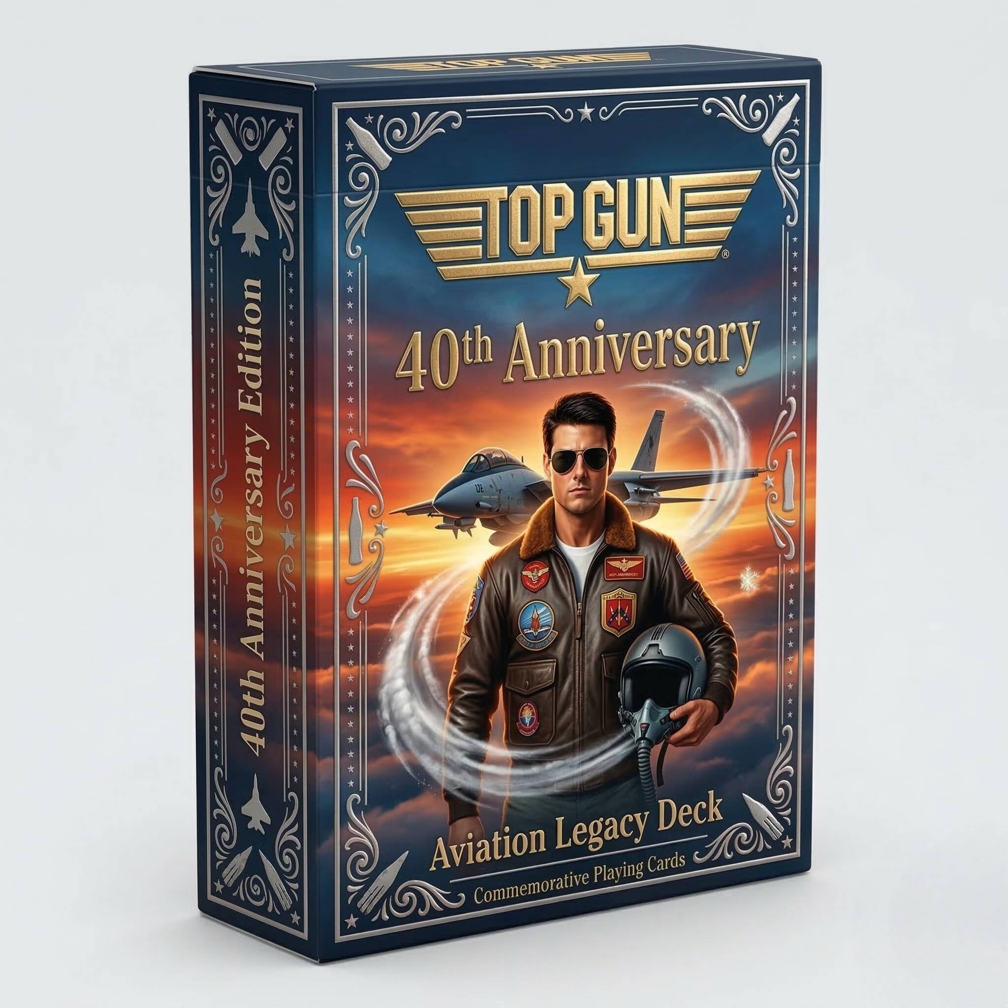 The Ultimate Top Gun Fan’s Card Deck – 40 Years of Glory