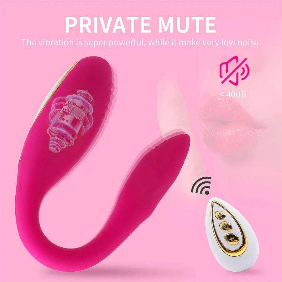10-Mode U-Shaped Wearable Dildo – Wireless Remote Vibrator