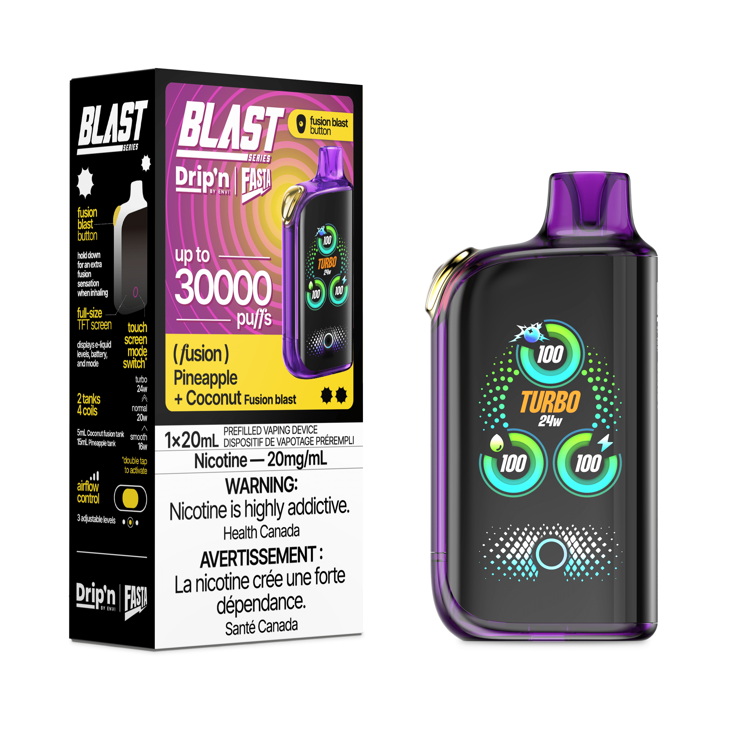 WAKA Drip'n × Fasta Blast 30K