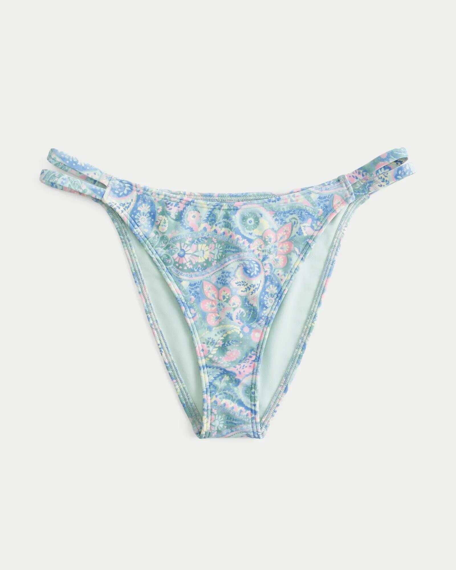 Double Strap Cheeky Bikini Bottom