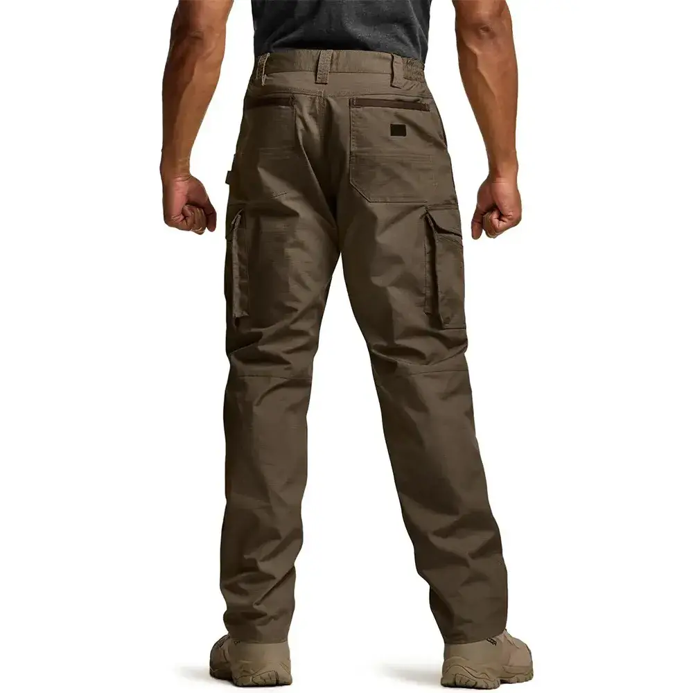 Men's Ripstop Work Pants ,Water Resistant  Outdoor Tactical Pants