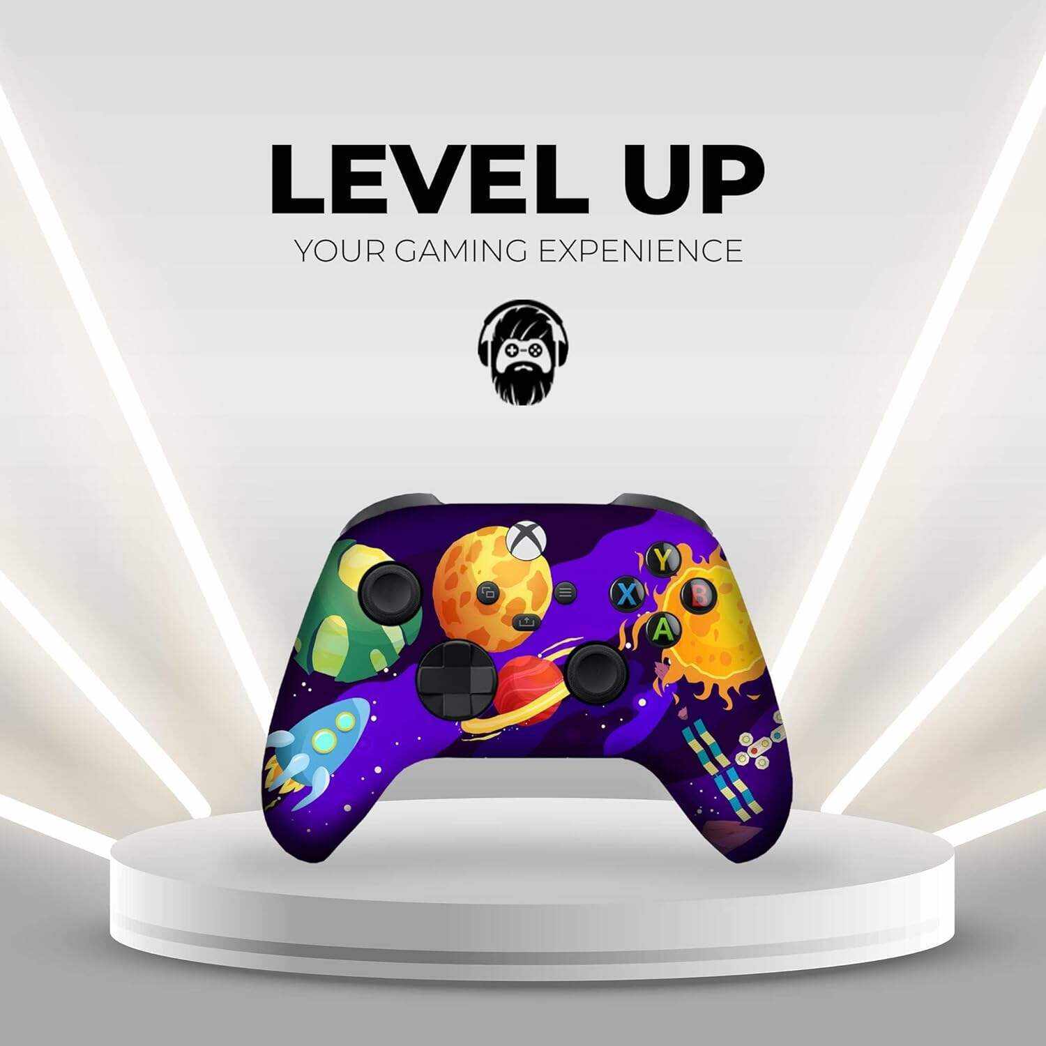 DreamController Original X-box Wireless Controller Special Edition Customized Compatible with X-box One S/X-box Series X/S & Windows 10 Made with Advanced HydroDip Print Technology(Not Just a Skin)