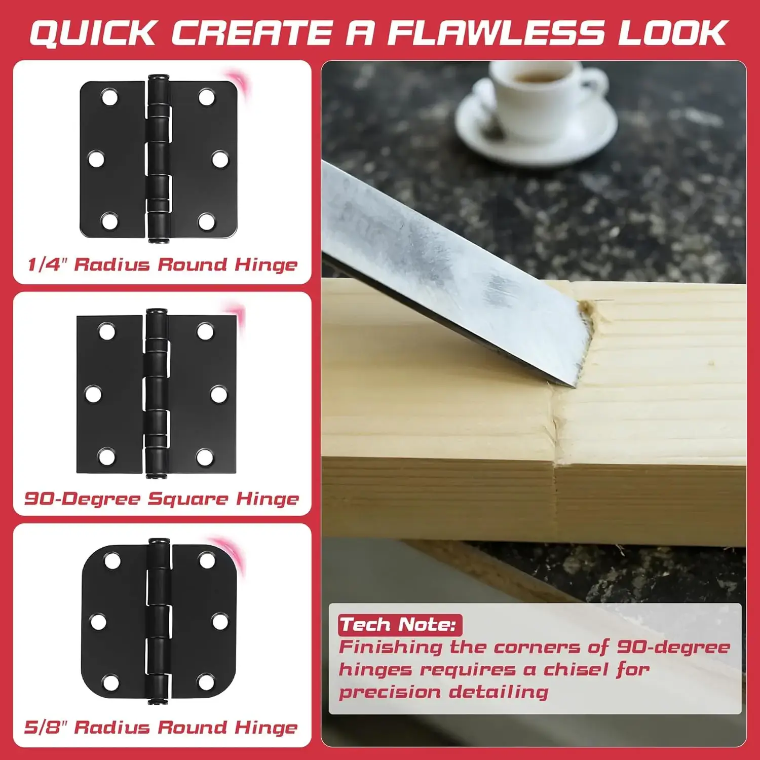 Door Hinge Jig for Precise Door & Cabinet Hinges