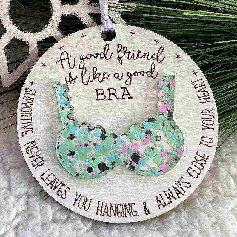 Best Friend Gift | Good Friend is Like a Bra