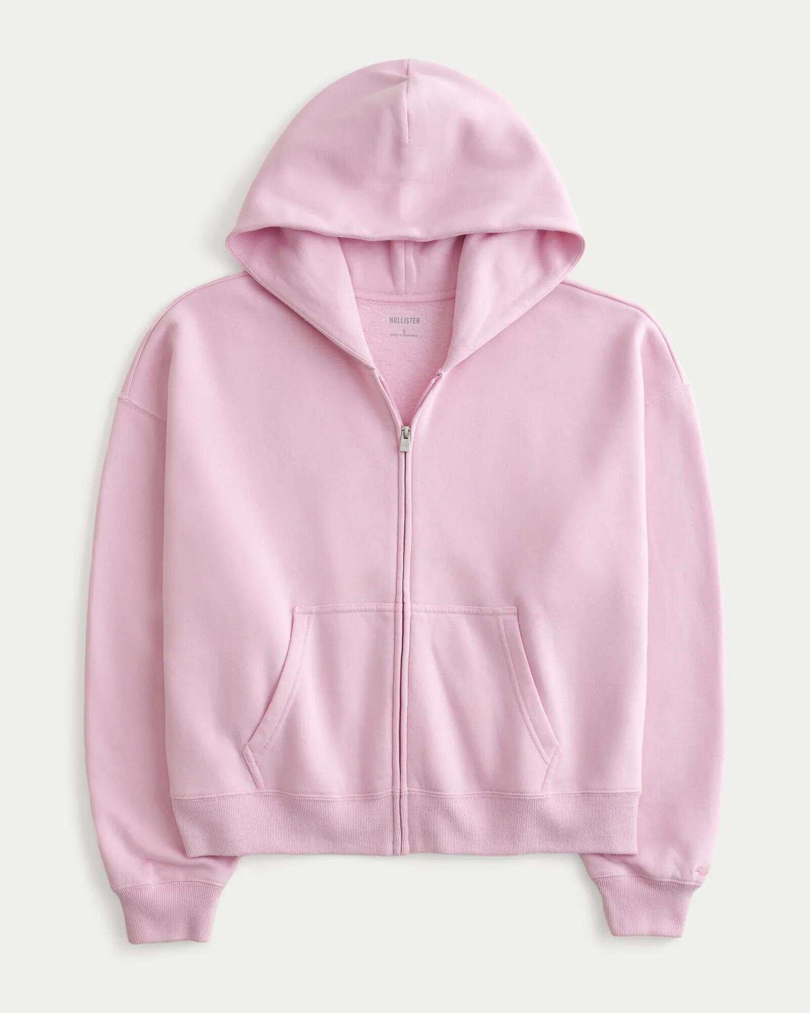 Oversized Zip-Up Hoodie