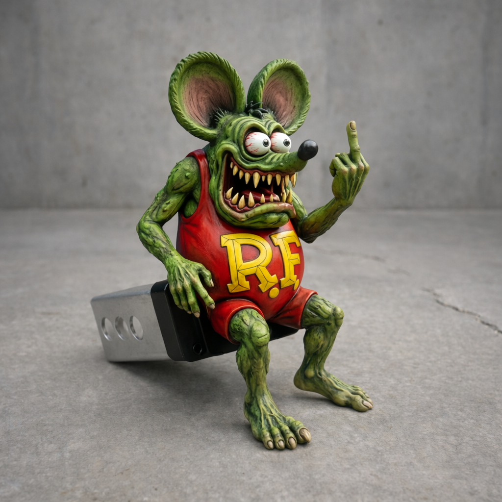 Rat Fink Trailer Hitch