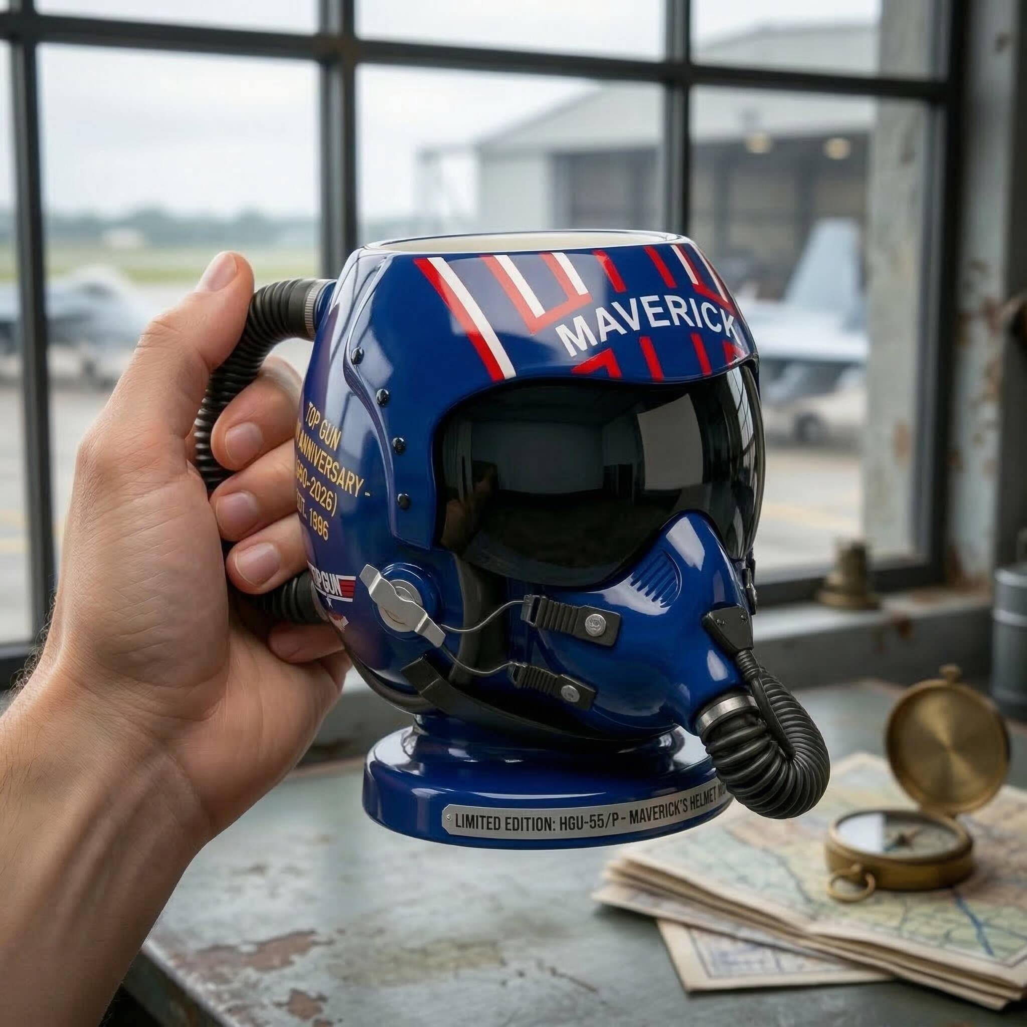 Top Gun Maverick Helmet Mug – 40th Anniversary Limited Edition
