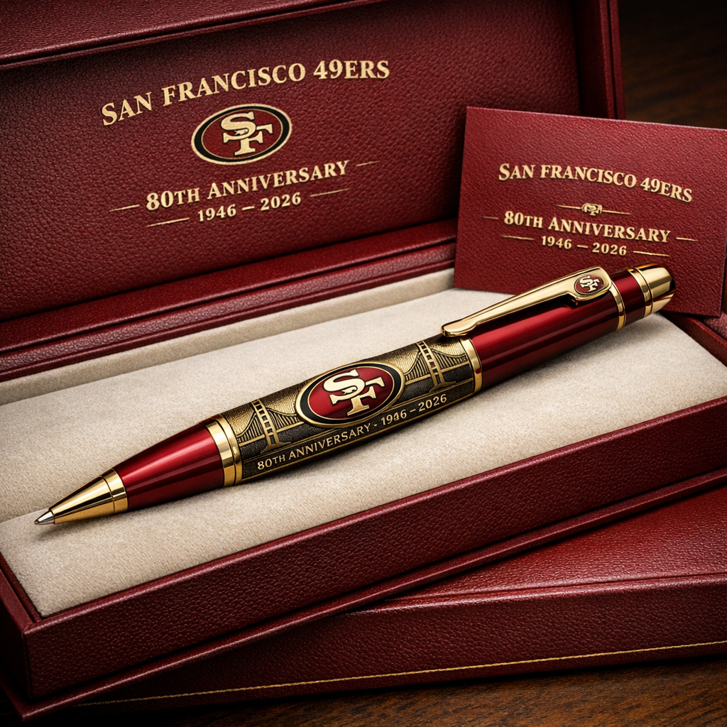 49ers 80th Anniversary Pen