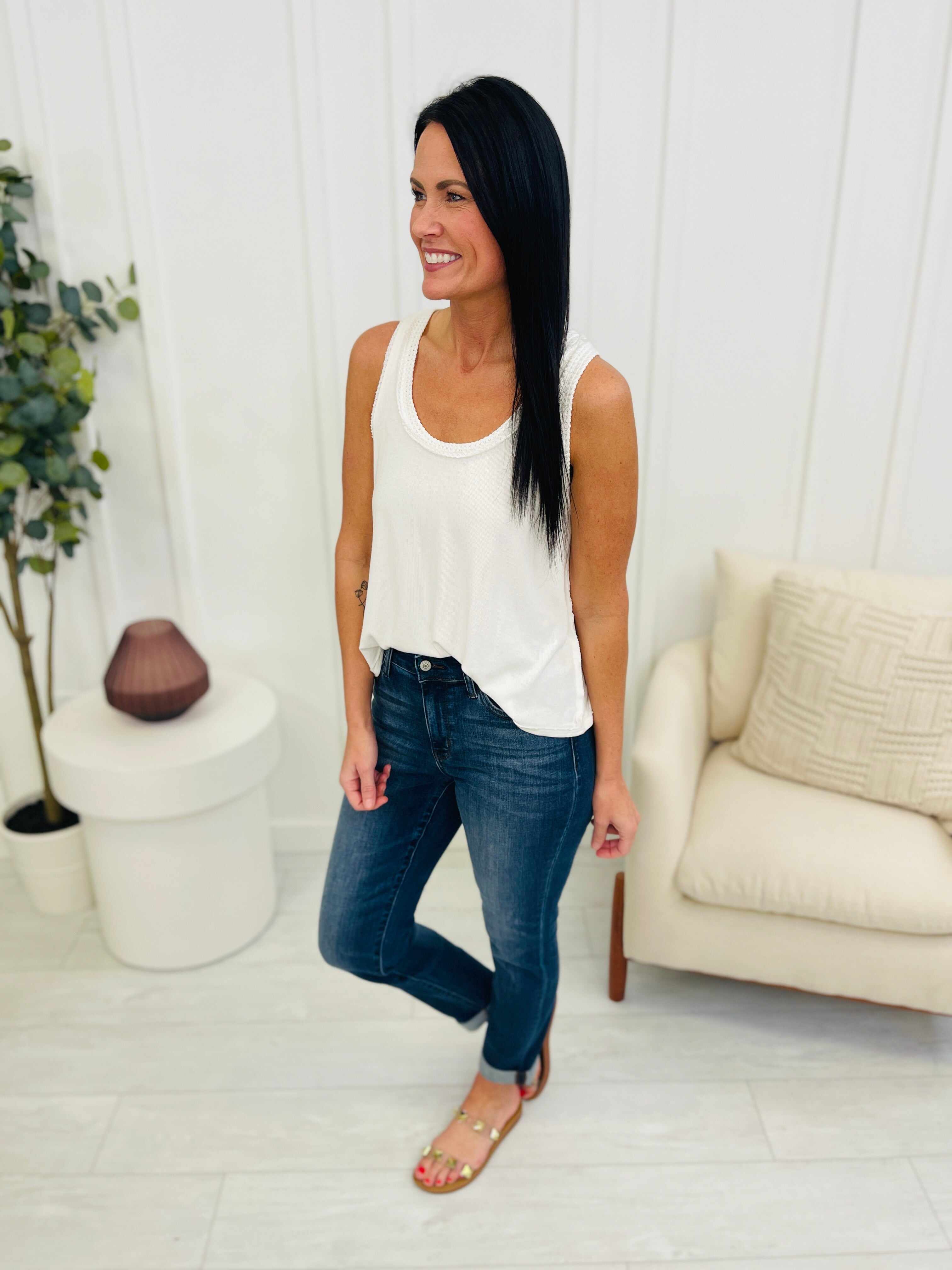 RESTOCK! Plus/Reg Simply Perfect Non Distressed Slim Fit Jeans