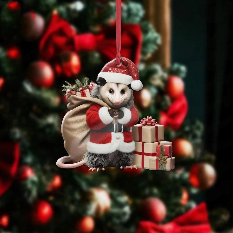 Possum Christmas Ornaments