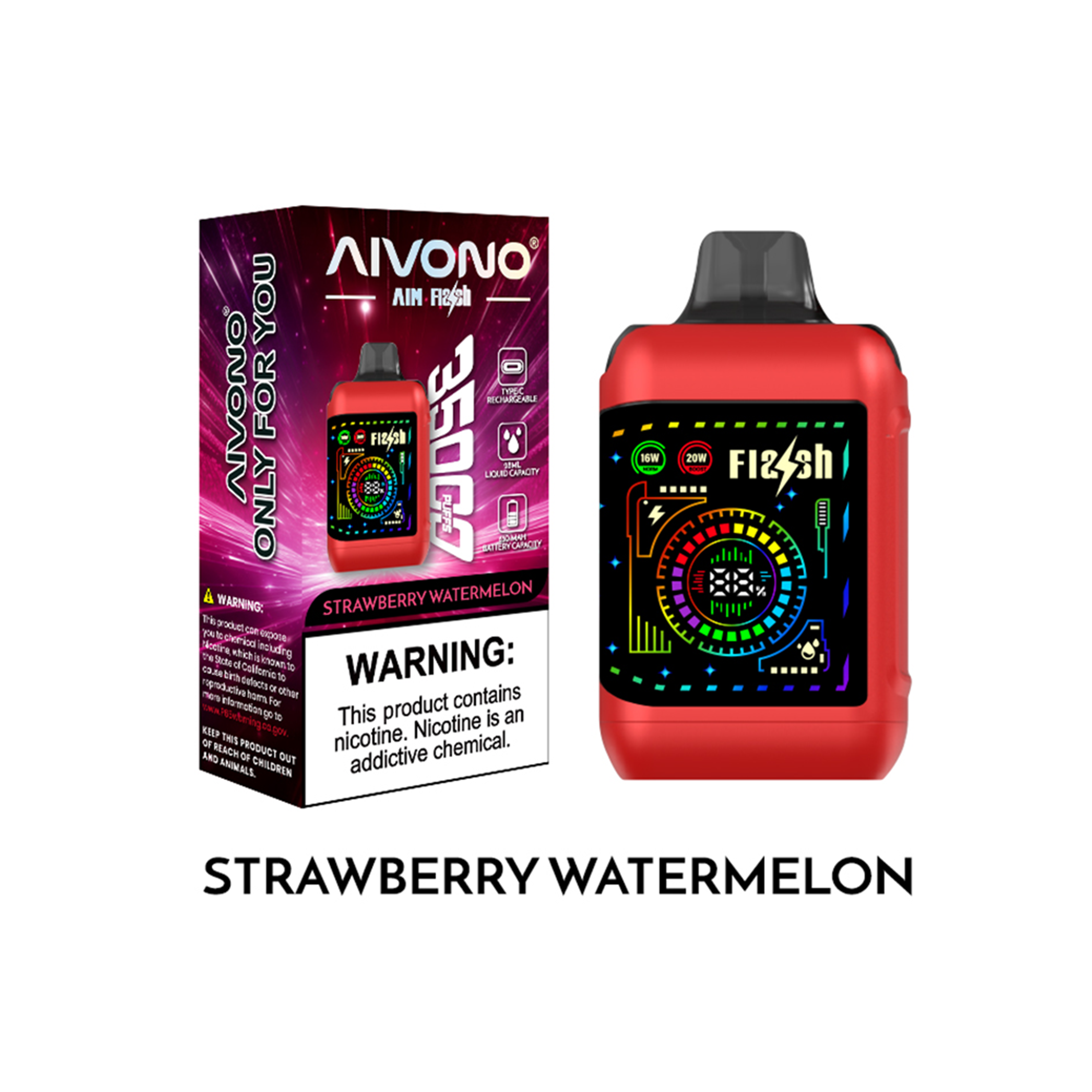 AIVONO FLASH 35000 Puffs Disposable Vape