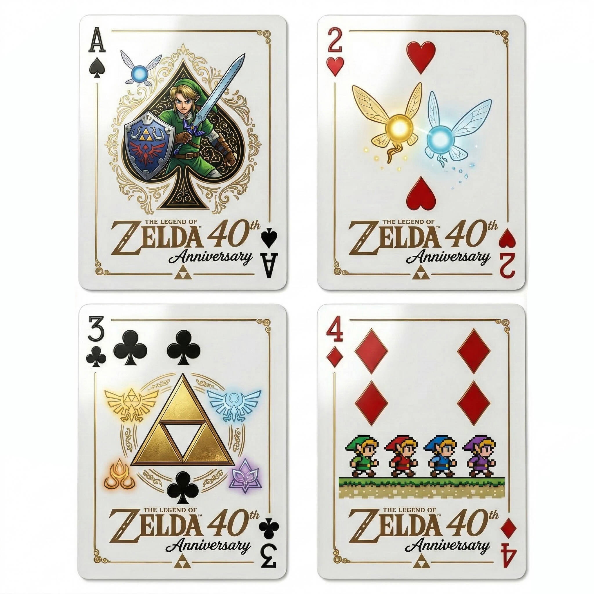 🗡️The Legend of Zelda 40th Anniversary Premium Playing Cards