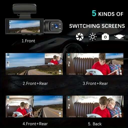 1080P Car Camera with Night Vision