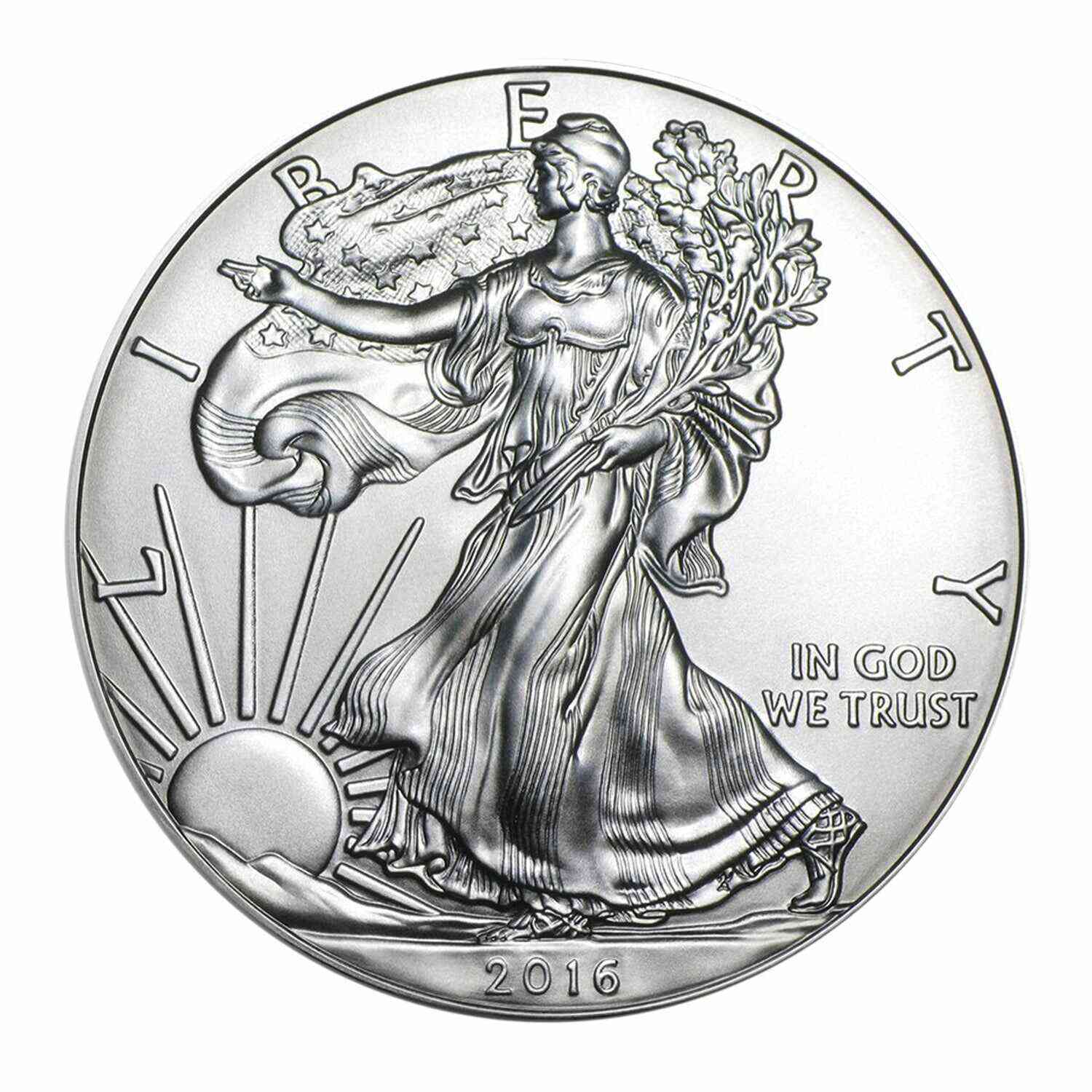 2016 $1 American Silver Eagle MS69 PCGS