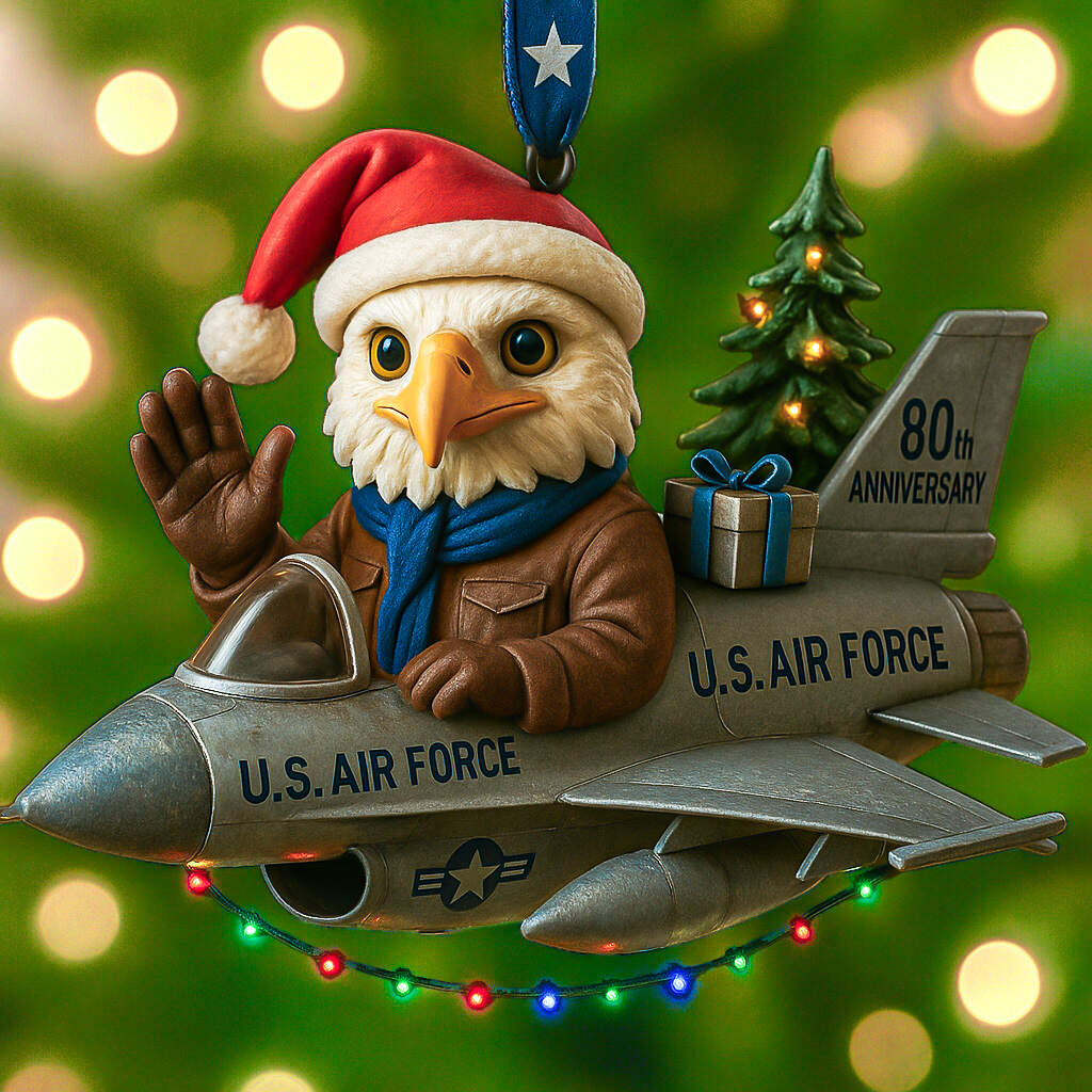 U.S. Armed Forces 250th Anniversary Christmas Ornament