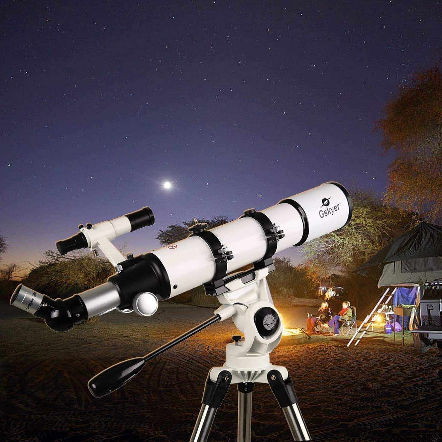 Gskyer Telescope 600x90mm AZ Astronomical Refractor Telescope for Kids, Adults Astronomy, German Technology Scope