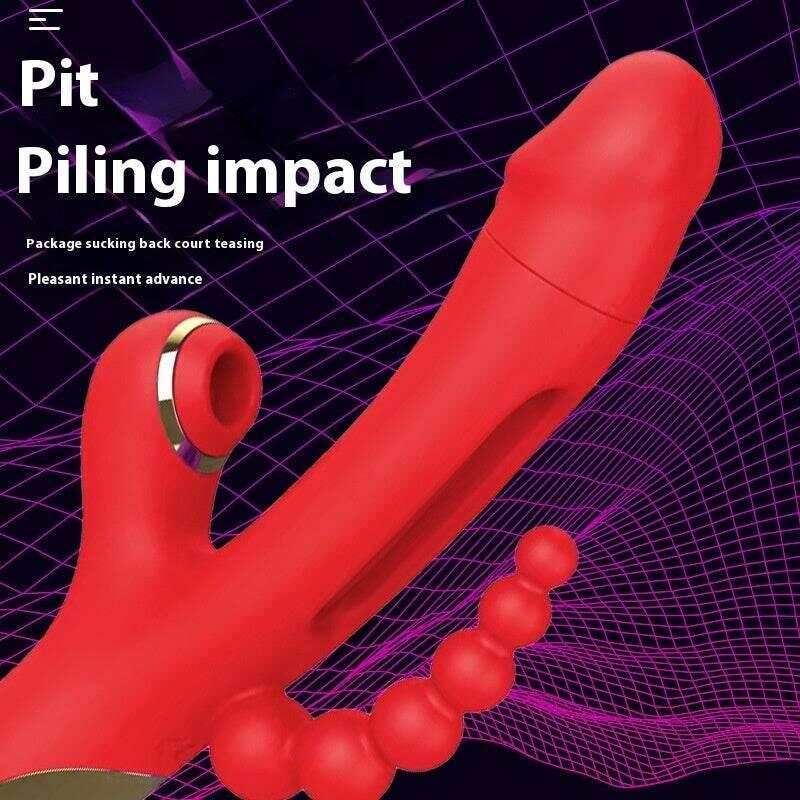 3-in-1 Sucking, Patting, Vibrating Clitoral Wand