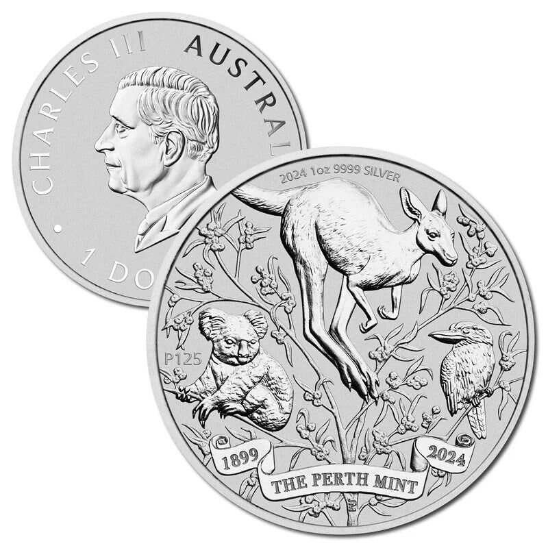 2024 The Perth Mint's 125th Anniversary 1oz Silver Proof