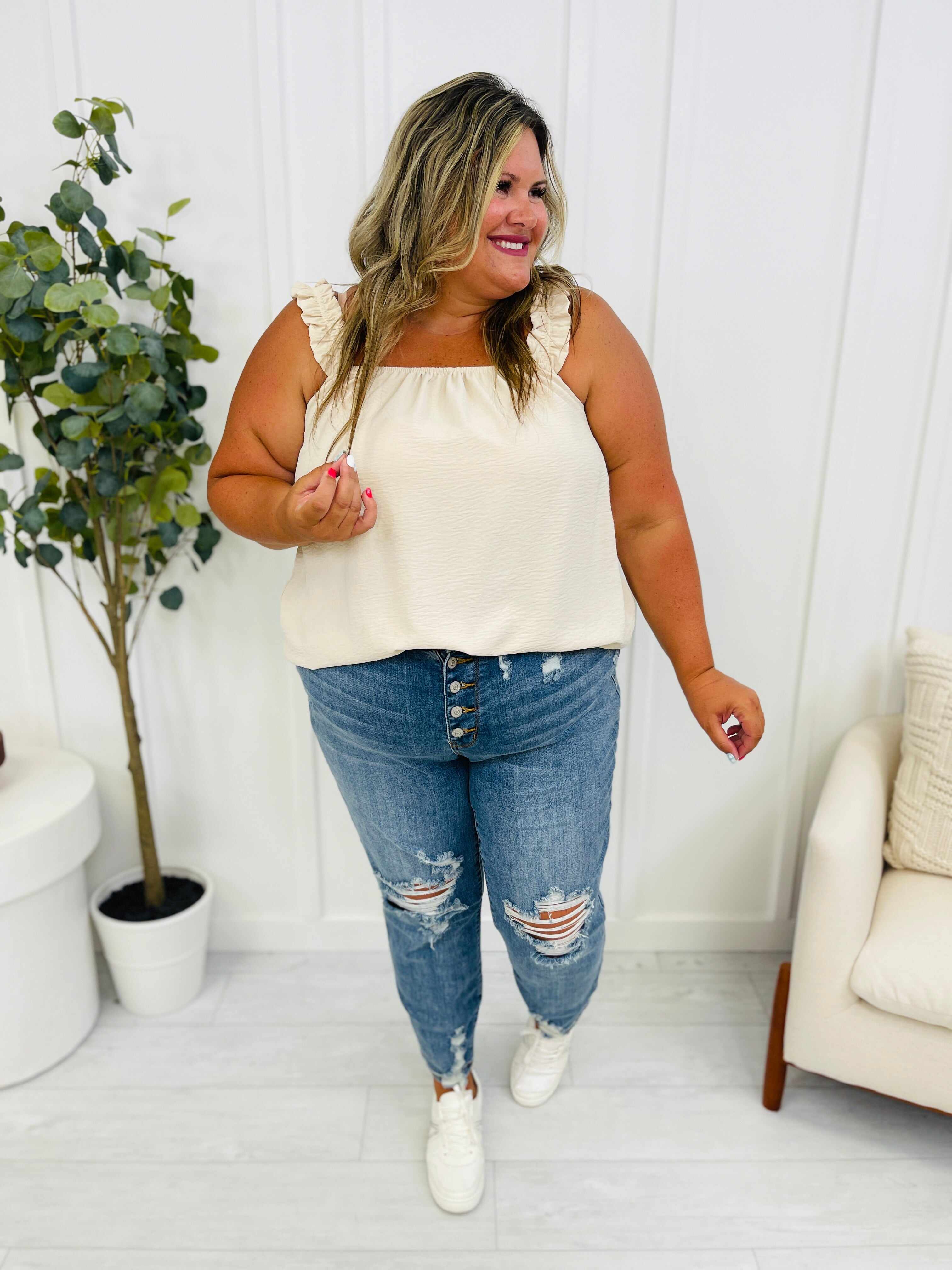 REG/CURVY Love Story Boyfriend Jeans