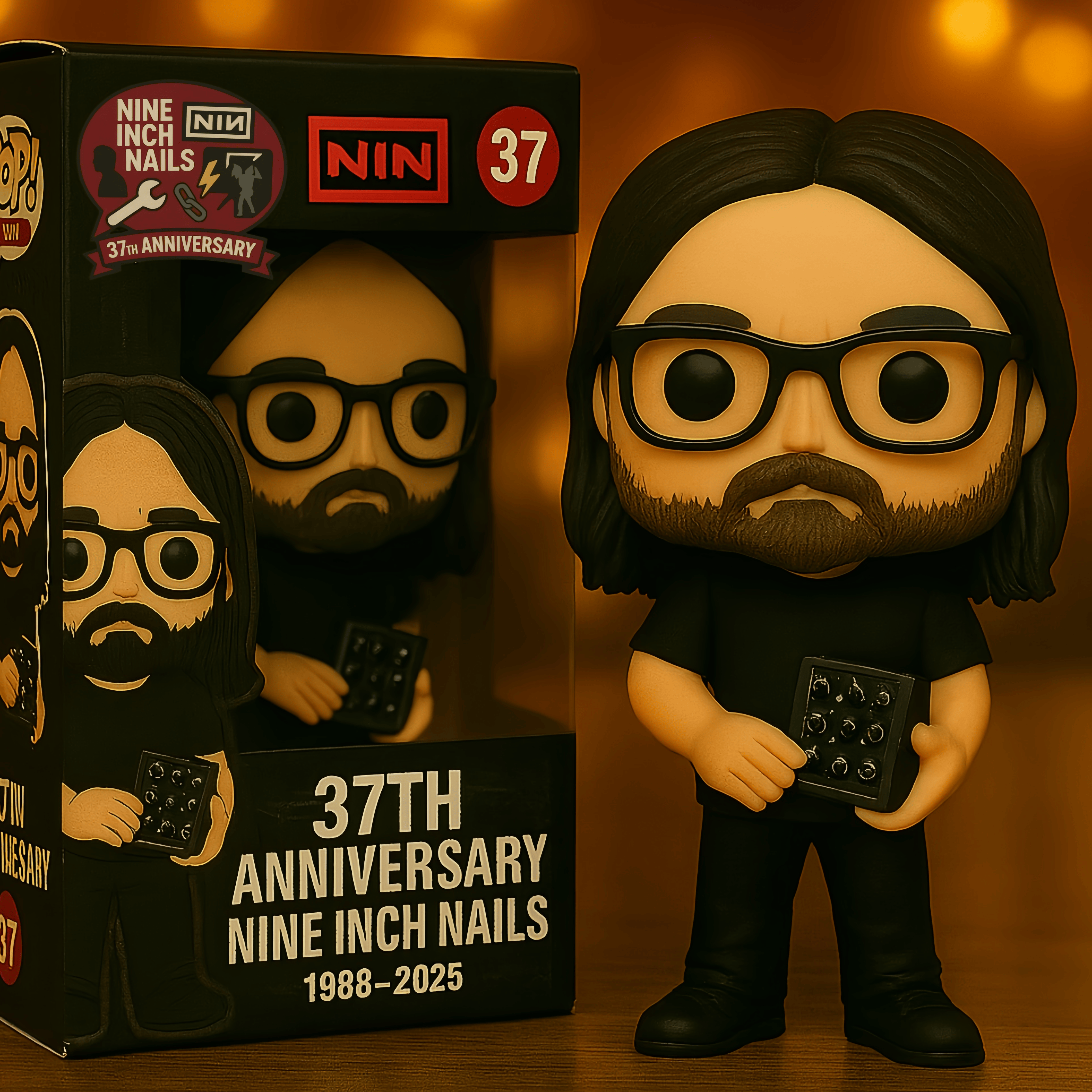 Nine Inch Nails（NIN）37th Anniversary POP Figure!