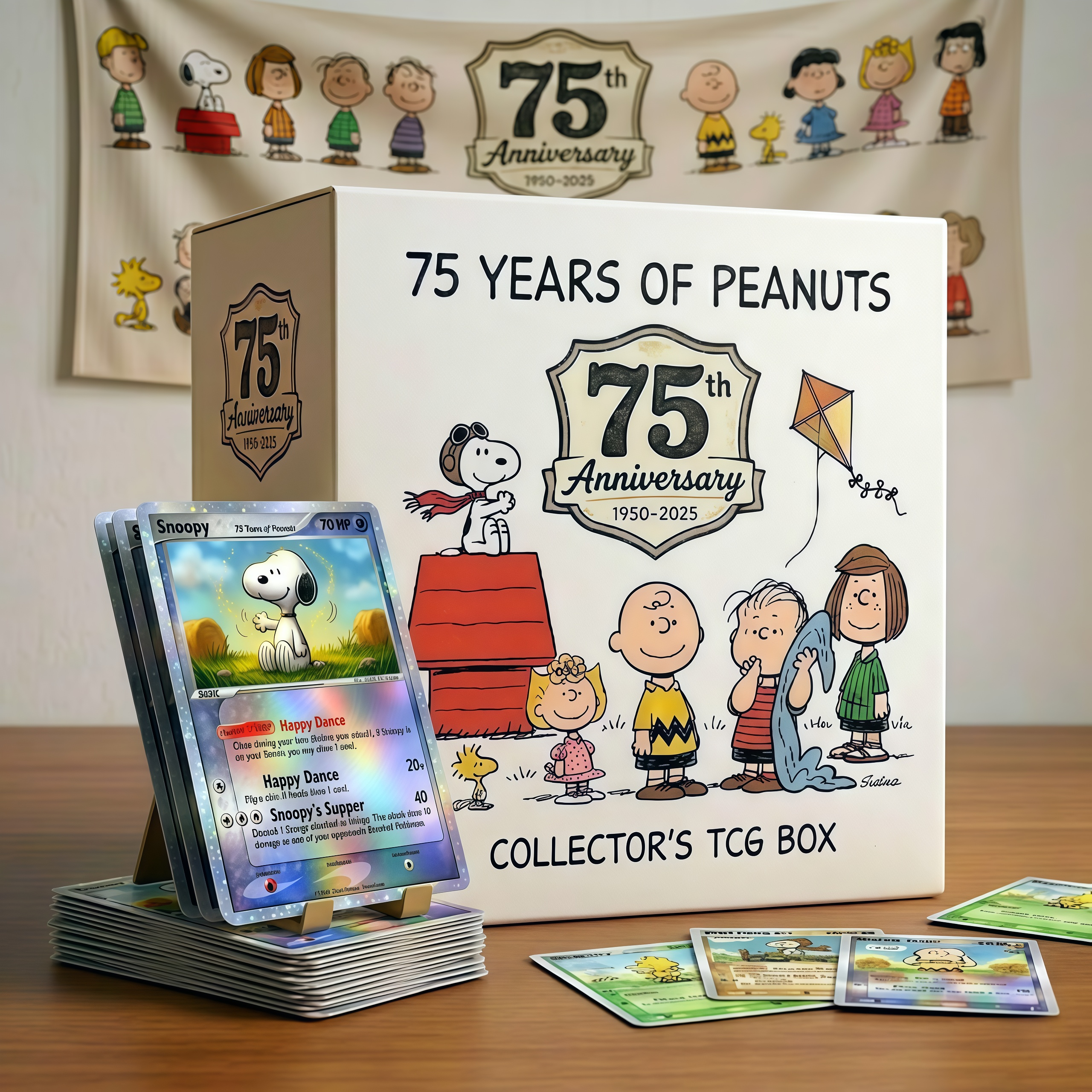 🎴 Peanuts 75th Anniversary Collector’s TCG Card Set