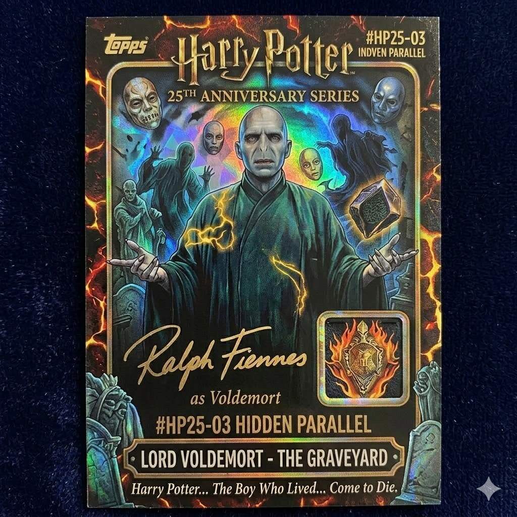 ✨Harry Potter 25th Anniversary Topps Card Set | Magic Collectible🧙
