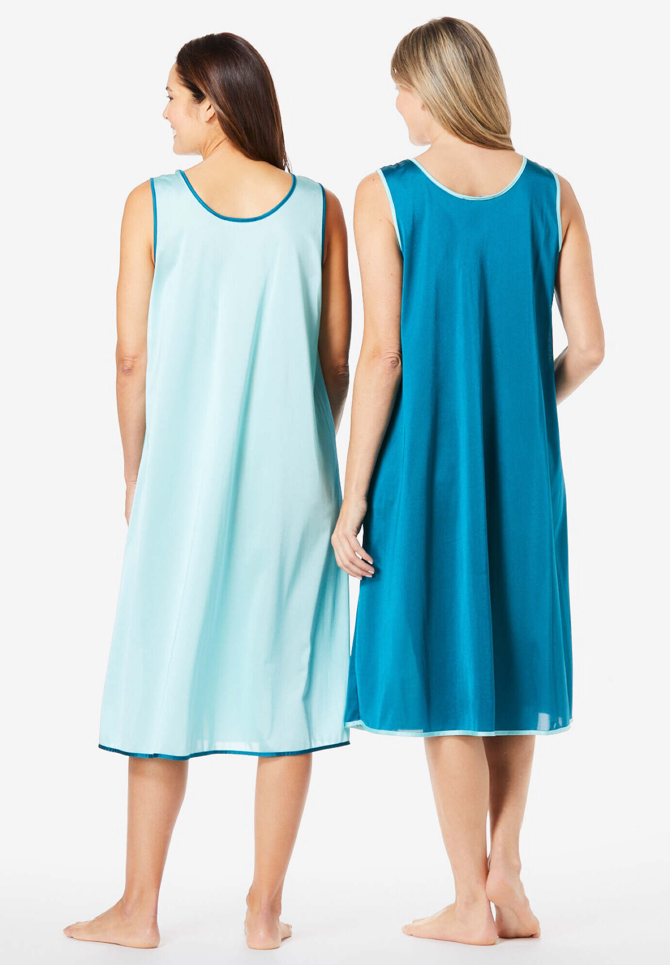 2-Pack Sleeveless Nightgown