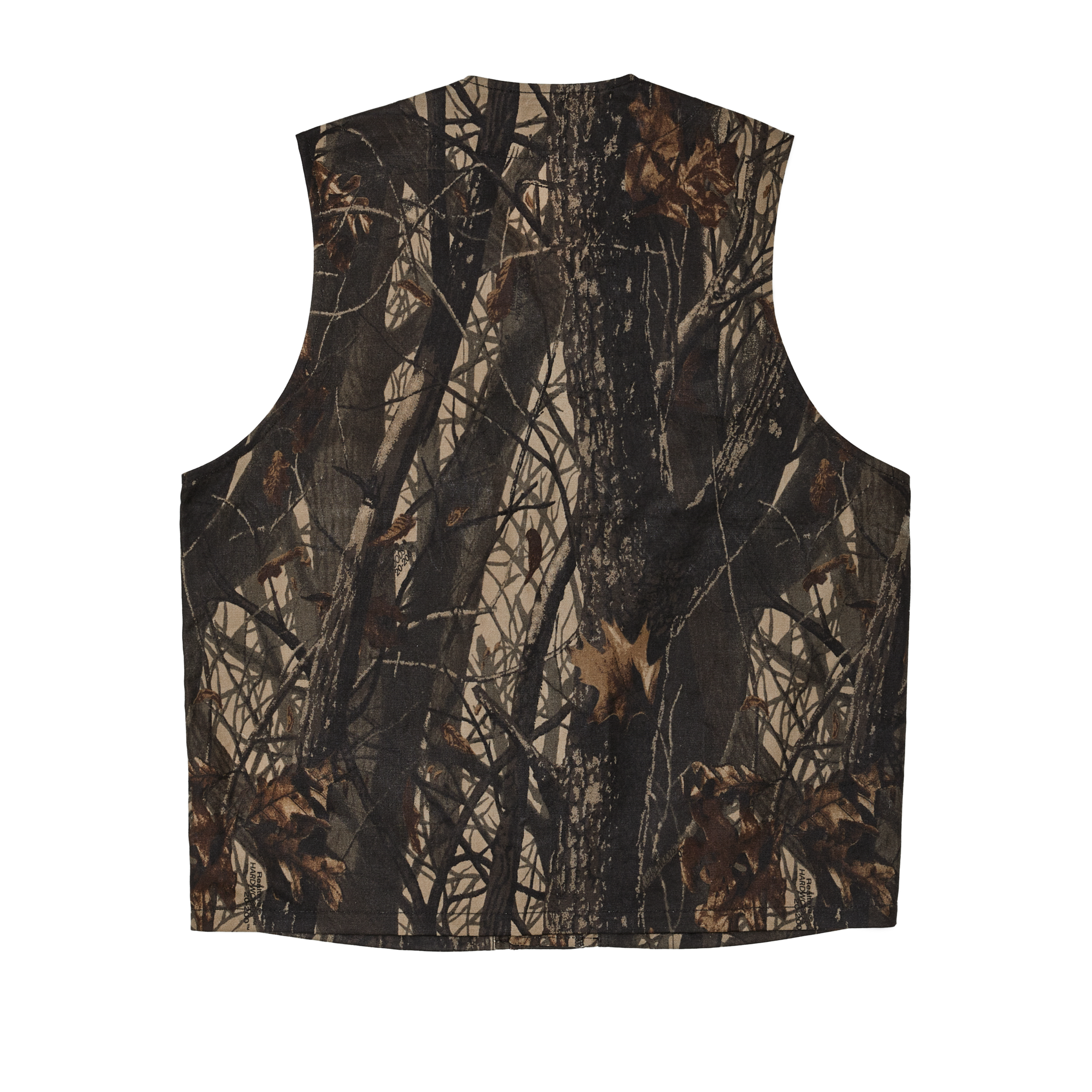 Oil Tin Cloth Vest - Realtree Hardwoods Camo