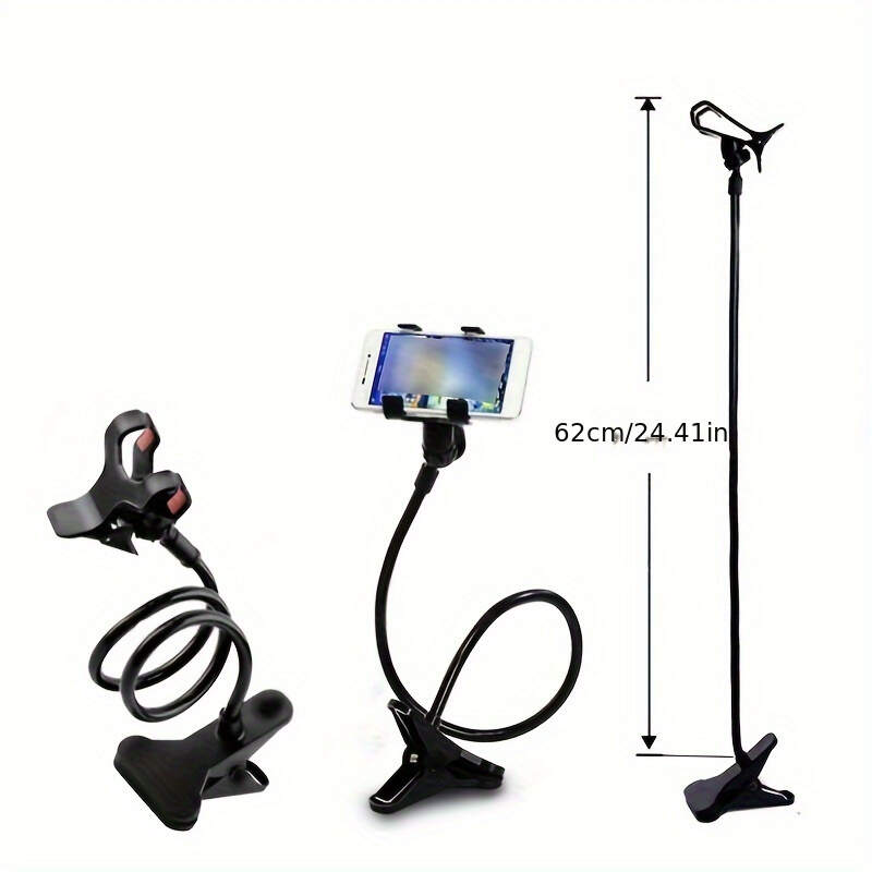 Mobile Phone Holder, Long Neck Mobile Phone Holder, Desktop and Bedside Mobile Phone Holder, Bedside Stand, Adjustable Holder, Minimalist Stand, Sleek Phone Mount, Durable Phone Stand, Lightweight Holder, Adjustable Stand, Phone Stand, Travelers, Students