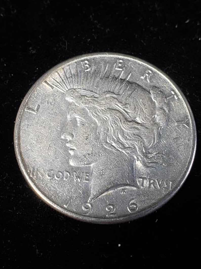1926 S  Peace Dollar - VF+ Reg 59  lot#  119