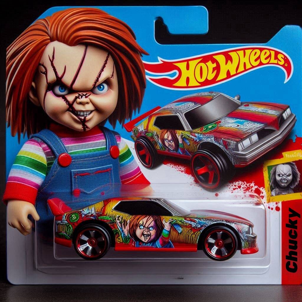 😱🏎️Scary Character Hot Wheels