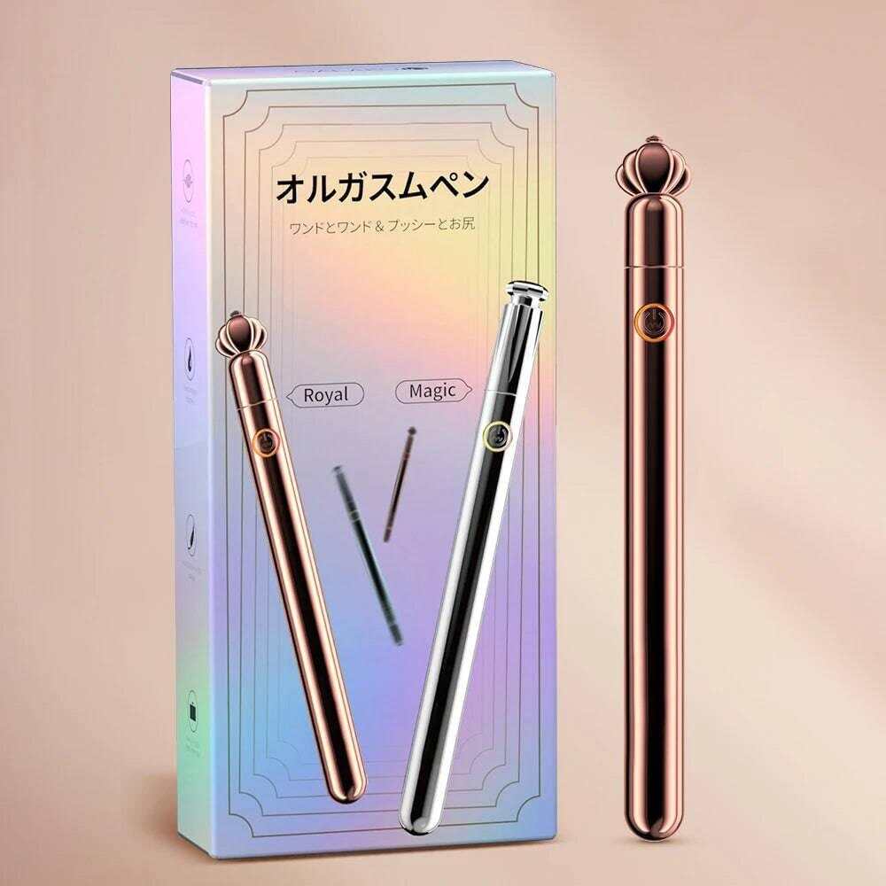 GALAKU Flirting Pen: Anal Vibration & G-Spot Clitoris Stimulator for Couples