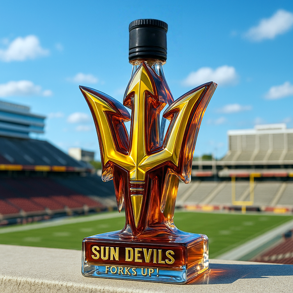 Arizona State Sun Devils Limited-Edition Whiskey Bottle