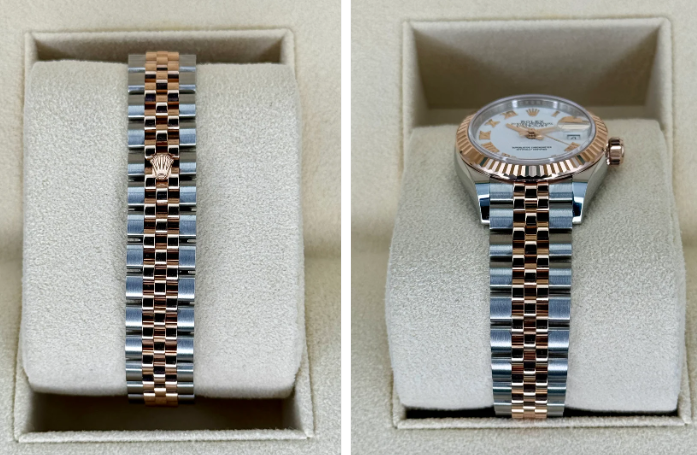 NEW 2025 Rolex Lady-Datejust 28mm 279171 Jubilee White Dial