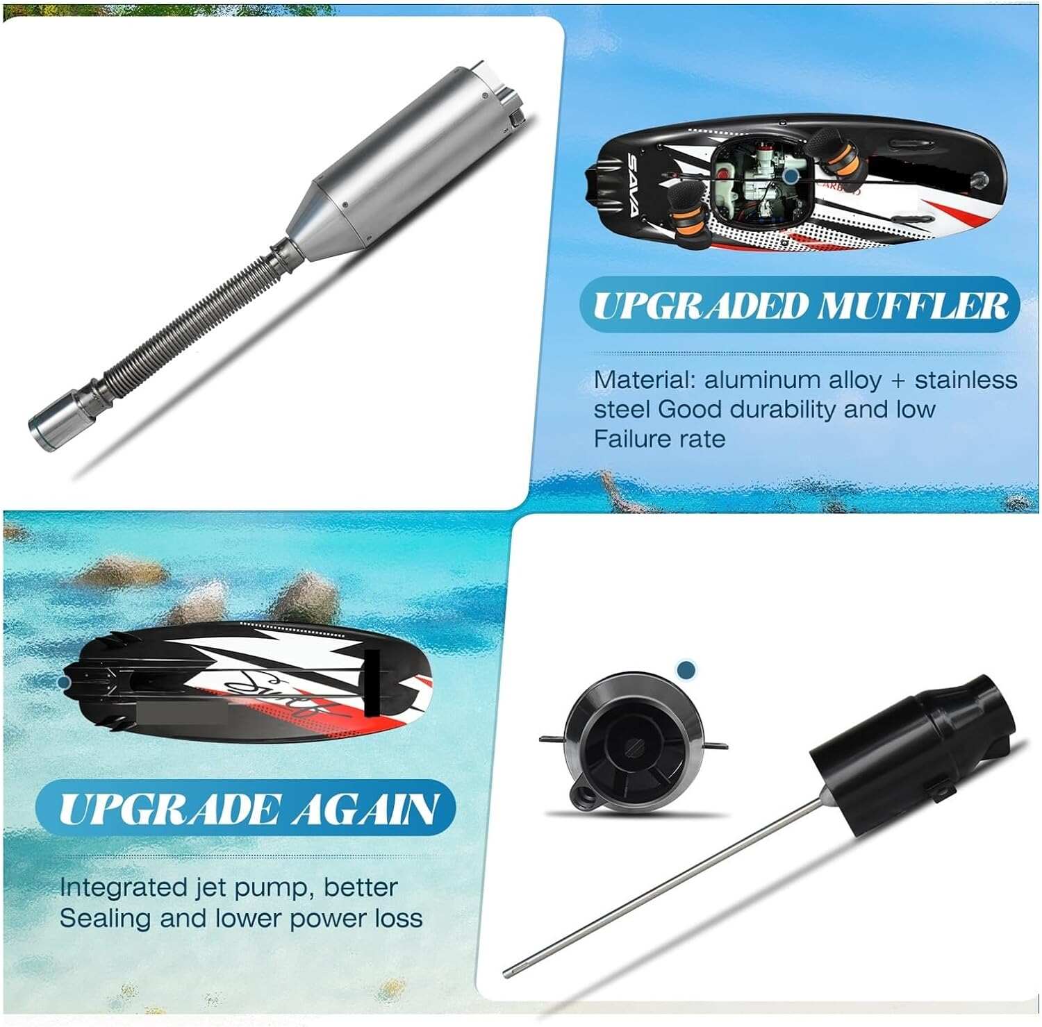 Surfboard Carbon Fibe Surf Jet Surfboard Electric Surfboard 60km/h Jet Surf Electrique Watersports Surfboard Outdoor Recreation