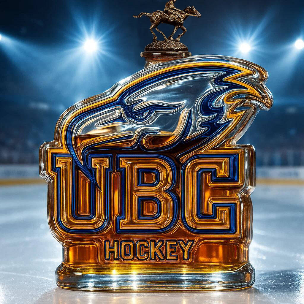 UBC Thunderbirds Whiskey Bottle