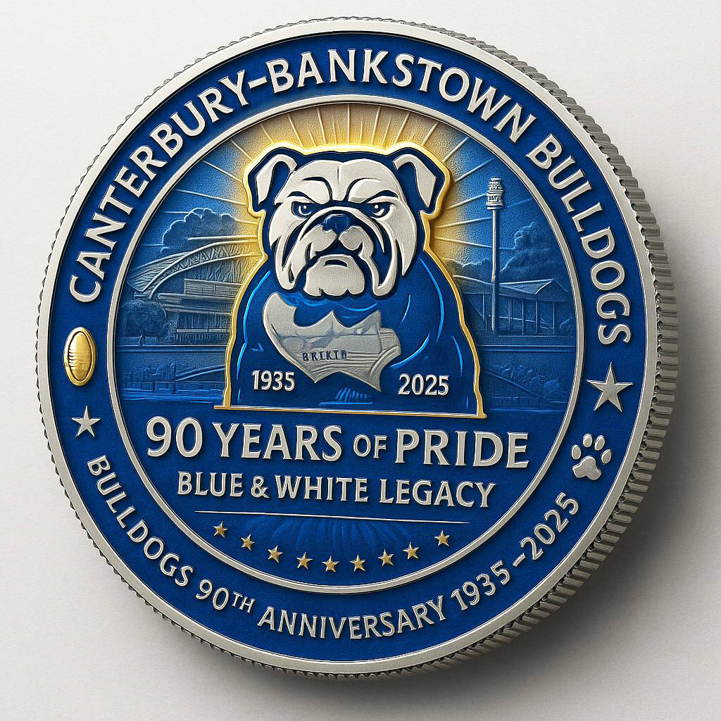 The Bankstown Bulldogs 90th Anniversary Commemorative Coin
