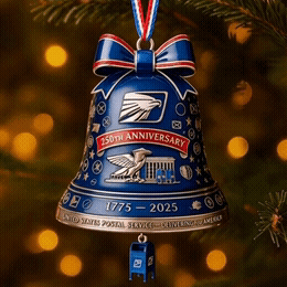 USPS 250th Anniversary Bell Ornament