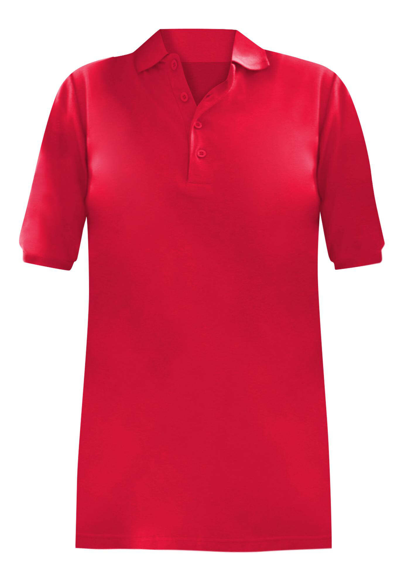 Elbow-Sleeve Polo Tunic