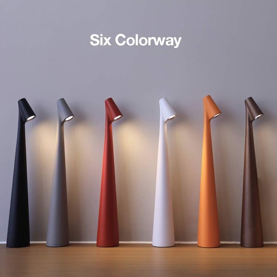 [Portable LED Lamp] Rechargeable Modern LED Table Lamp | Portable Touch Control for Home Decoration