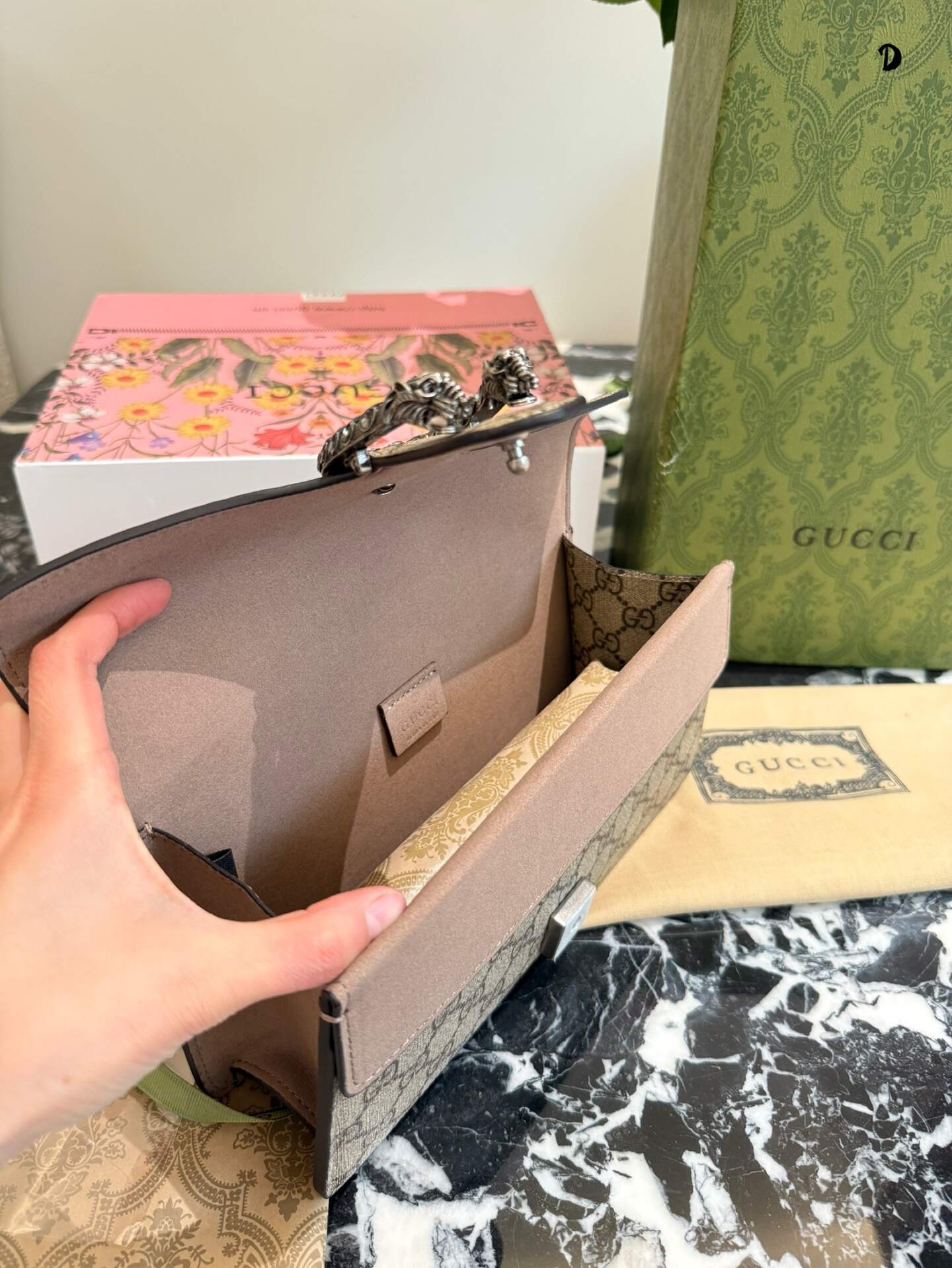 The Gucci Dionysus bag with classic design