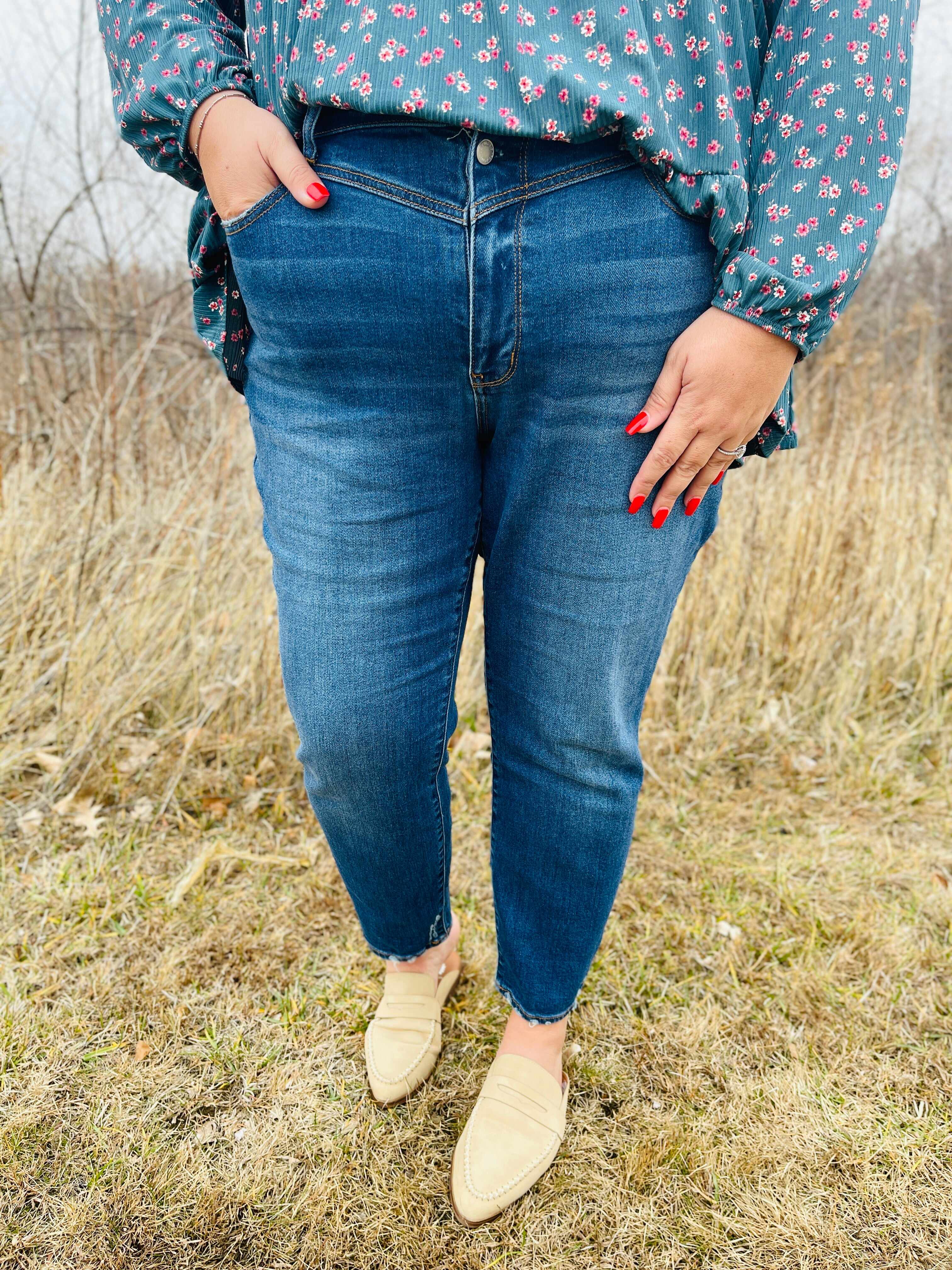 PLUS/REG Double The Fun Slim Fit Jeans