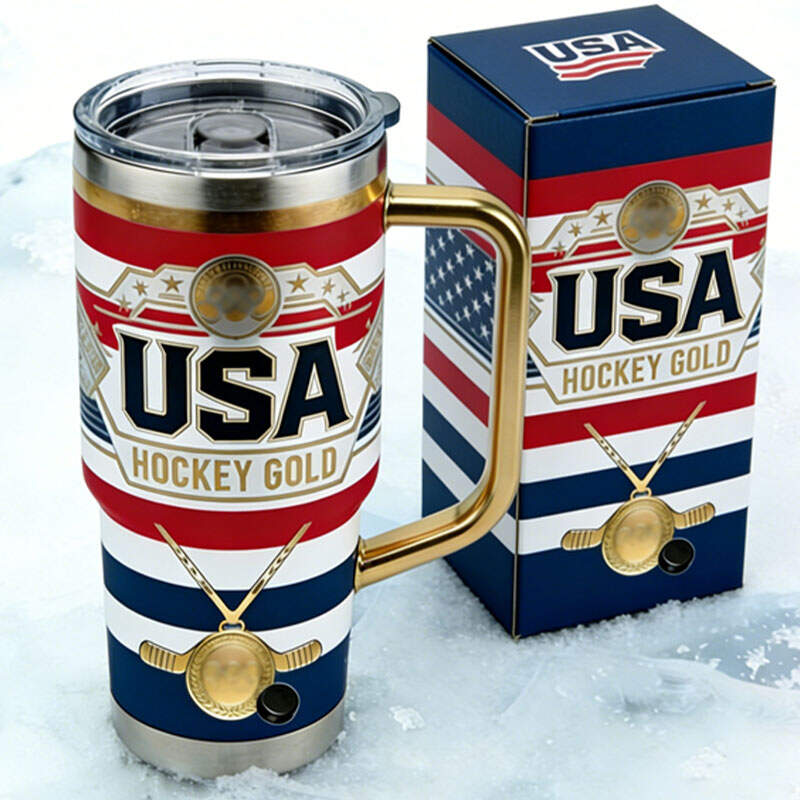 USA  Hockey Olympic Gold Medal Tumbler