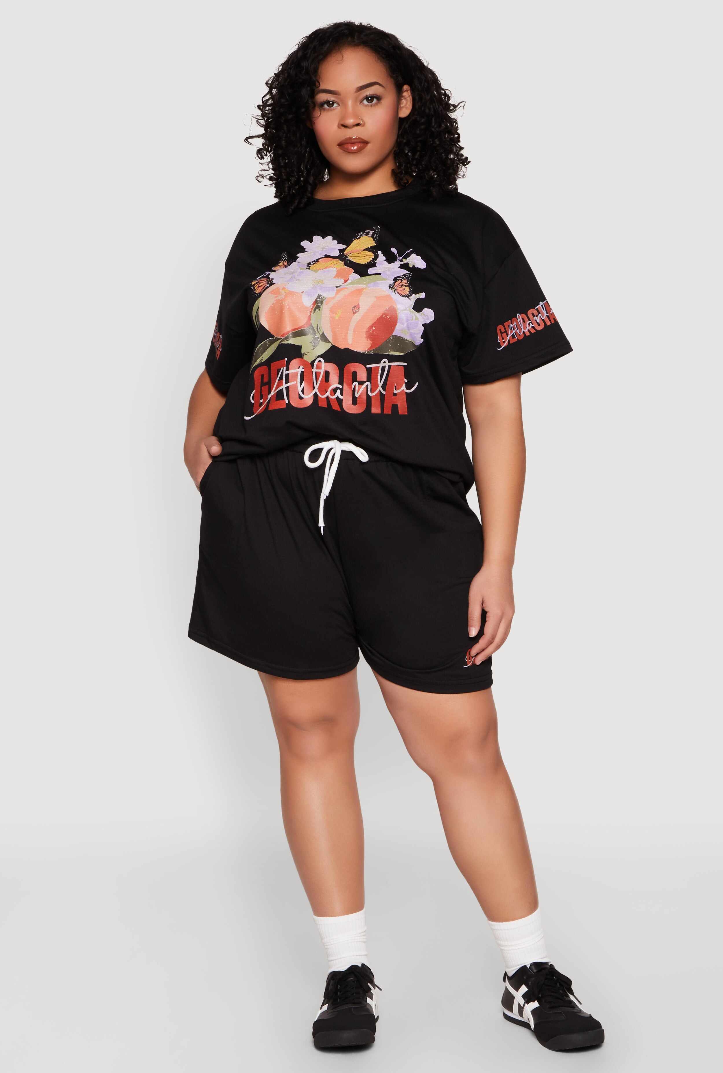 Plus Size Atlanta Georgia Sweatshorts