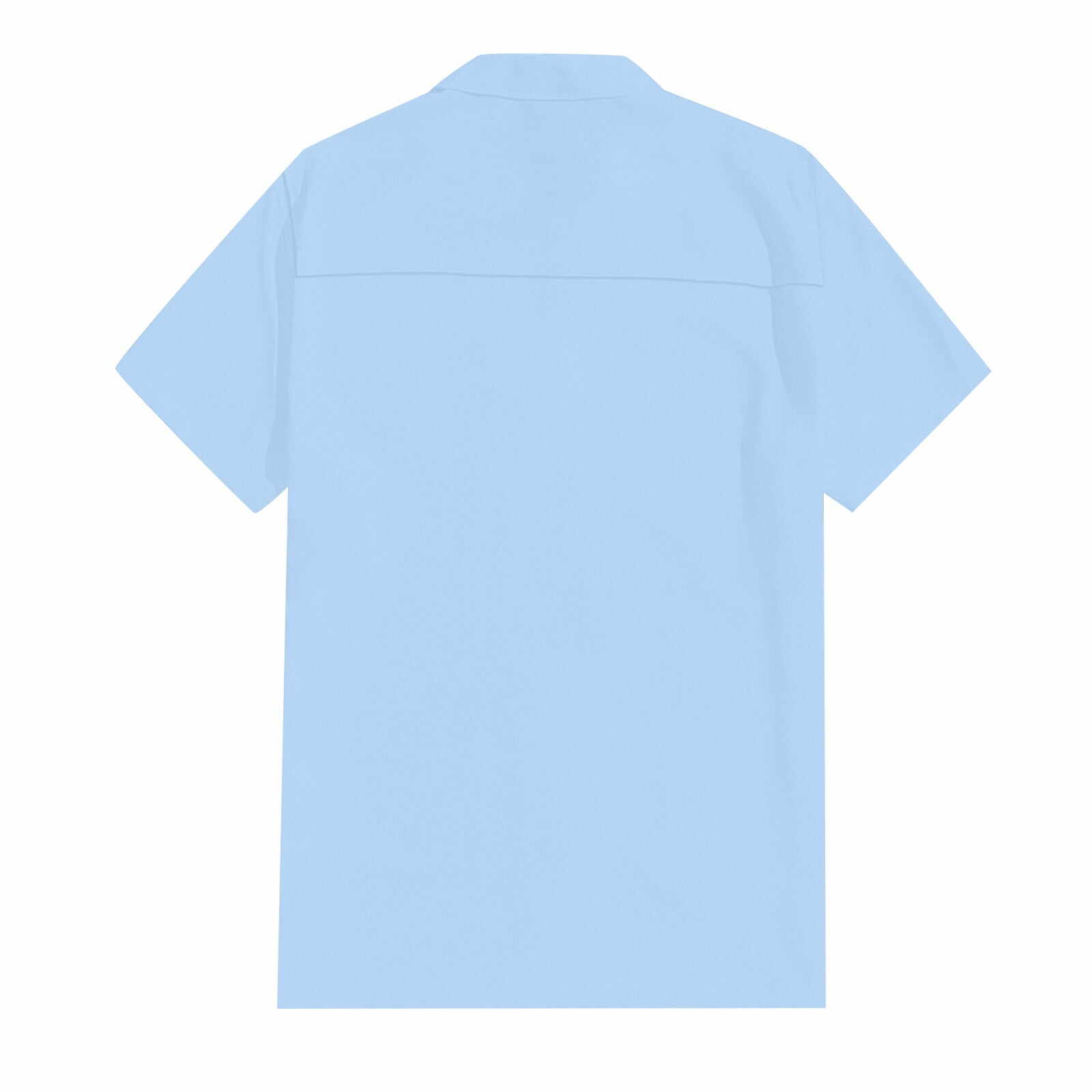 Classic Beach Men Polo Shirt Collar Short Sleeved Work Shirts for Men