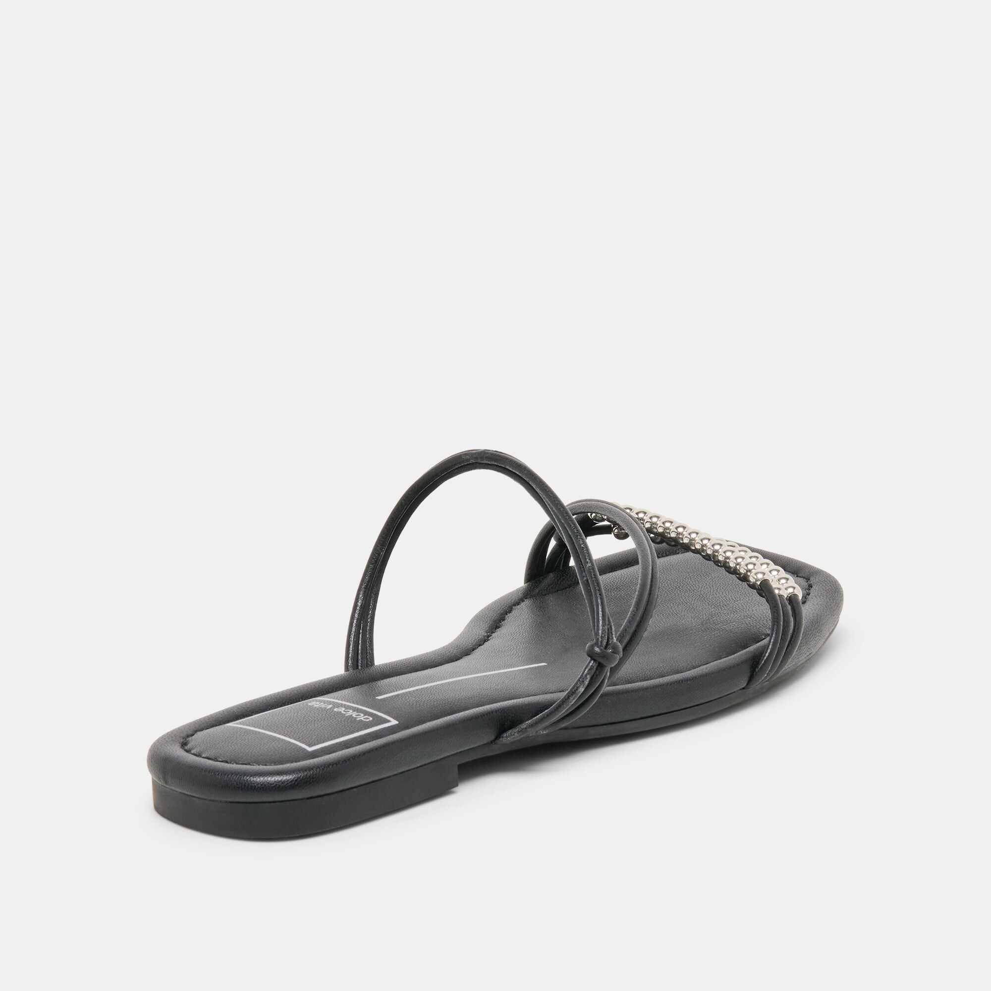 LYNDEE BEAD SANDALS BLACK STELLA