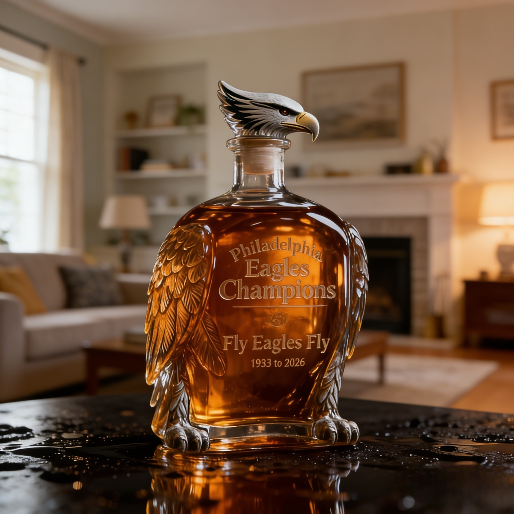 Eagles Whiskey Bottle Commemorative Edition